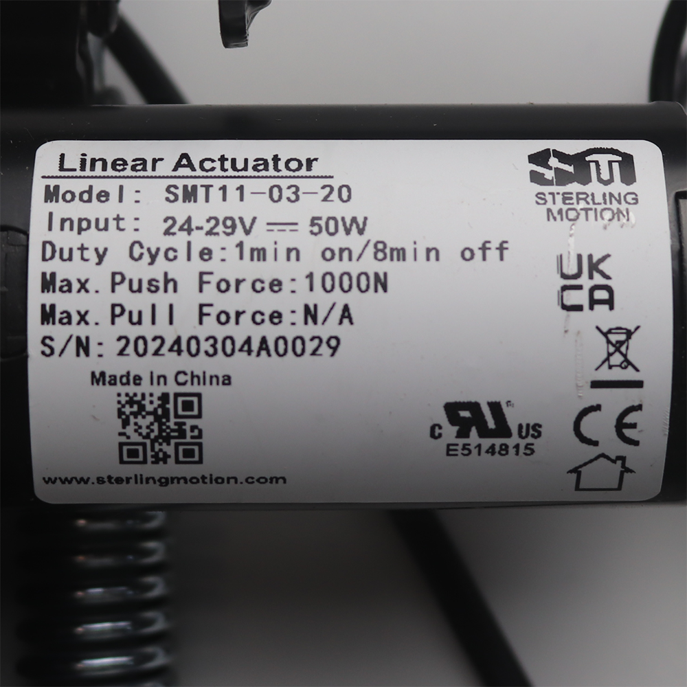 Motor lumbar y de cabeza para el sillón Sensicare Premium