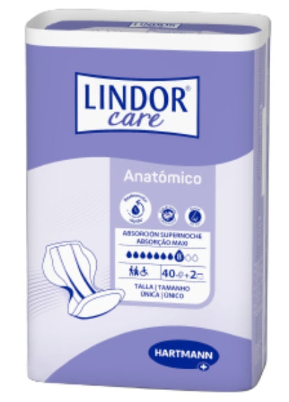 Apósitos anatómicos Lindor Care