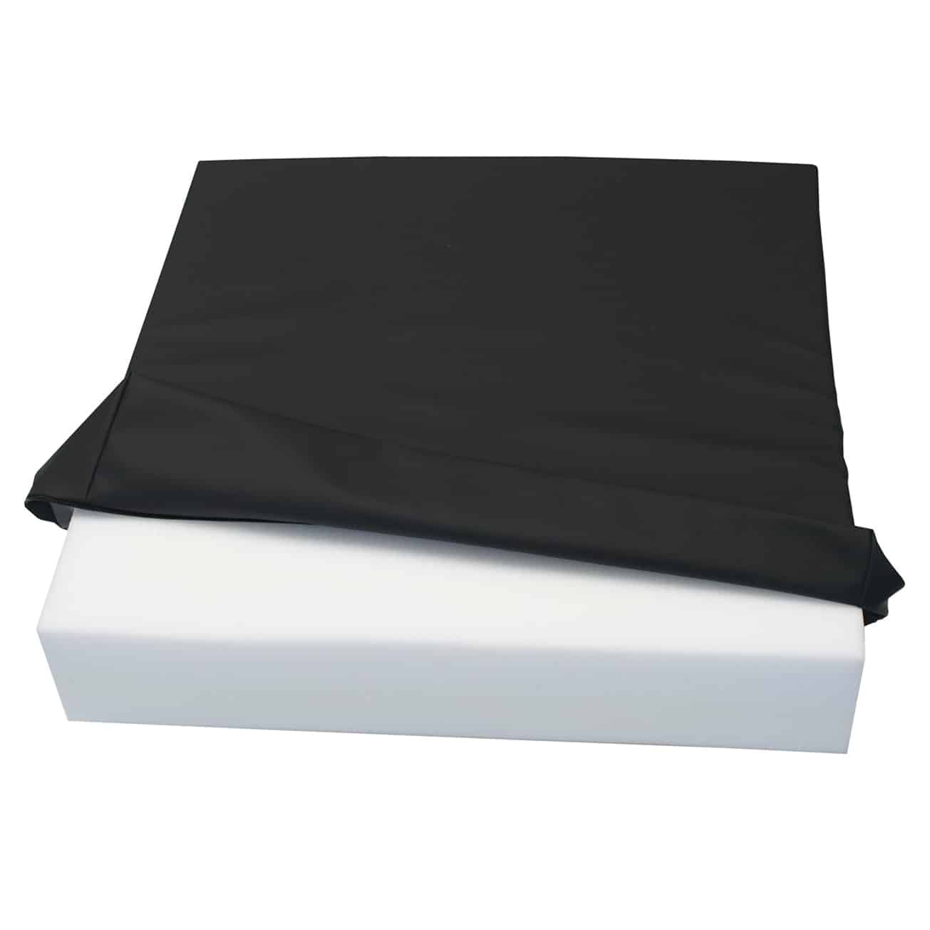 QuadTech Cojín cuadrado viscoelástico impermeable antiescaras para sentarse