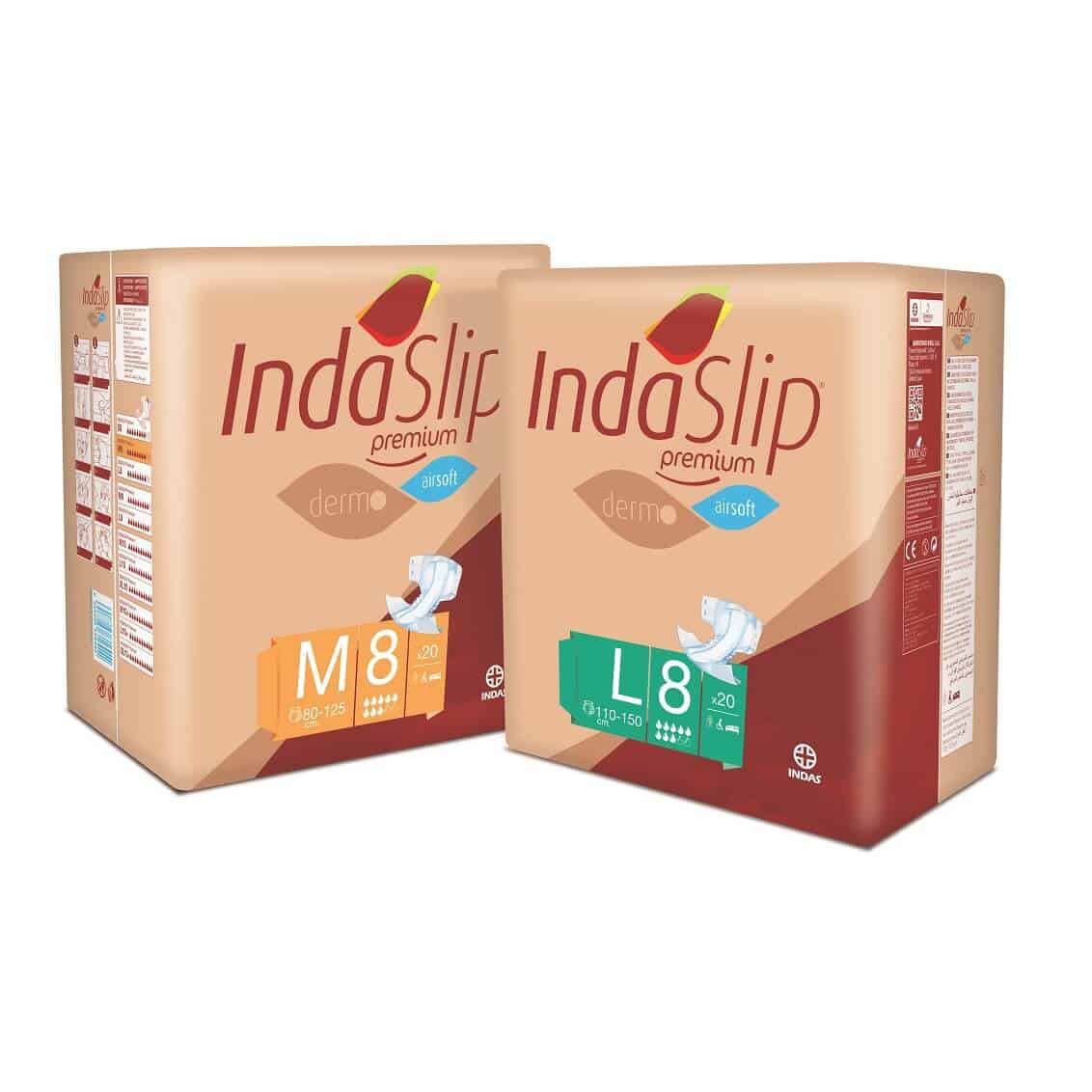 Pañales IndaSlip Premium Dermo AirSoft