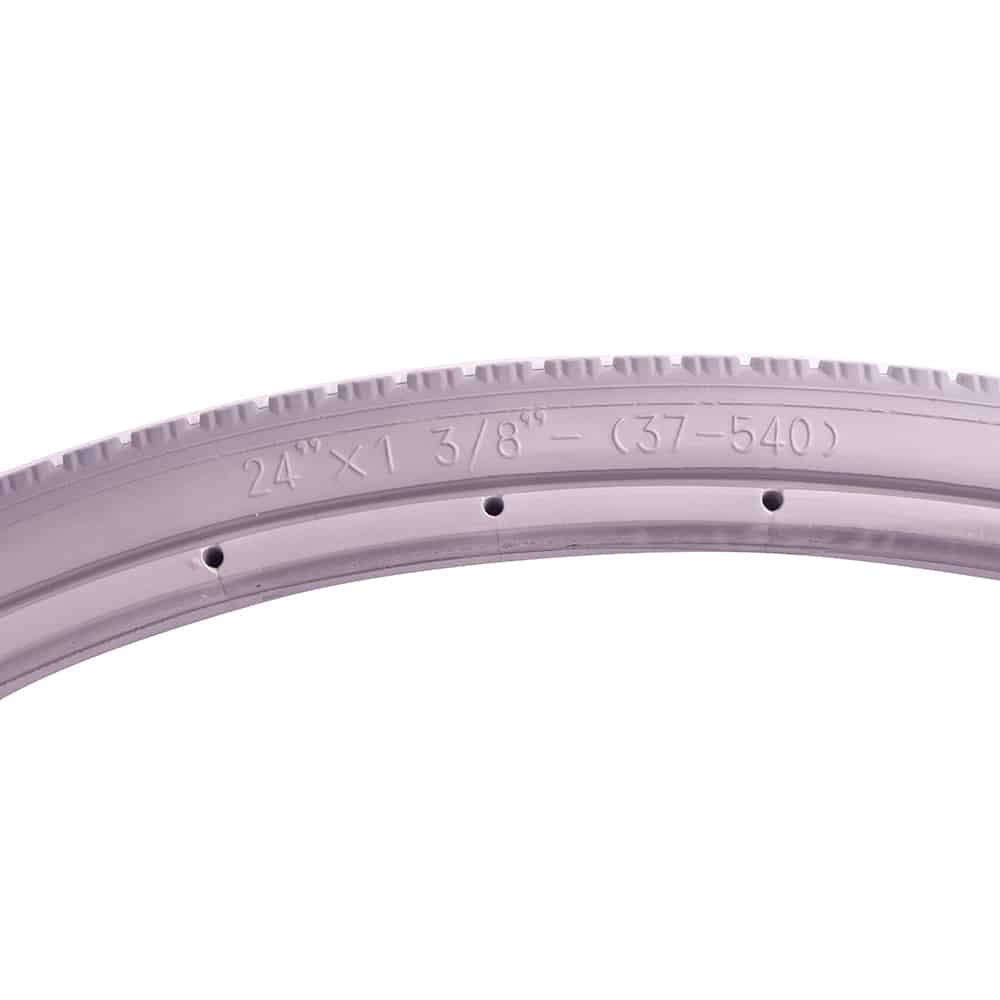Neumático macizo para silla de ruedas 24'' x 1,(3/8)''