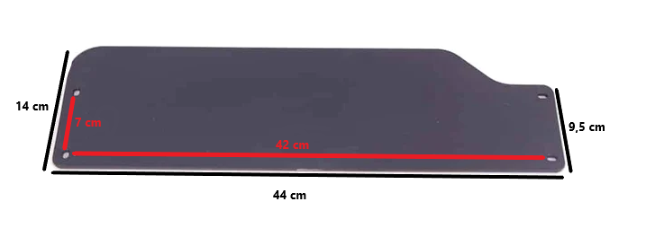 Panel lateral para silla de ruedas YK9063 - YK9064