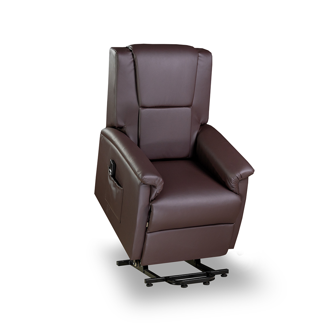 Relax 2M Sillón reclinable eléctrico de cuero sintético