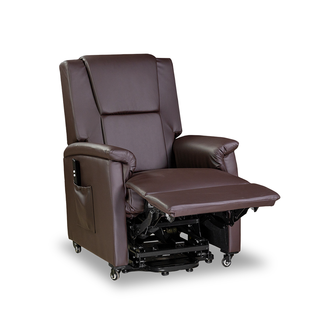 Relax 2M Sillón reclinable eléctrico de cuero sintético