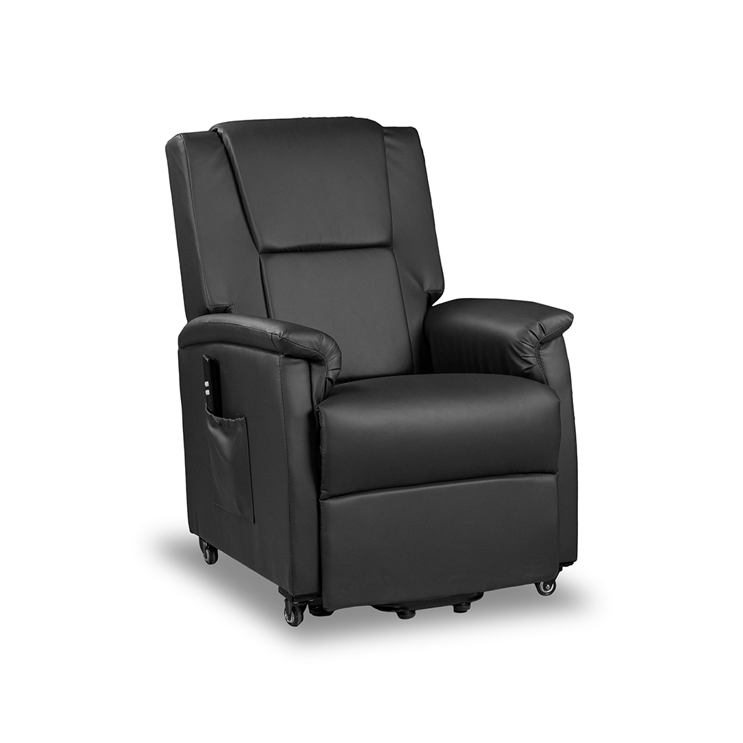 Relax 2M Sillón reclinable eléctrico de cuero sintético