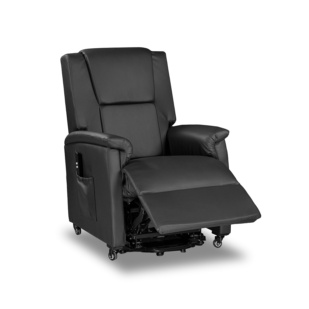 Relax 2M Sillón reclinable eléctrico de cuero sintético