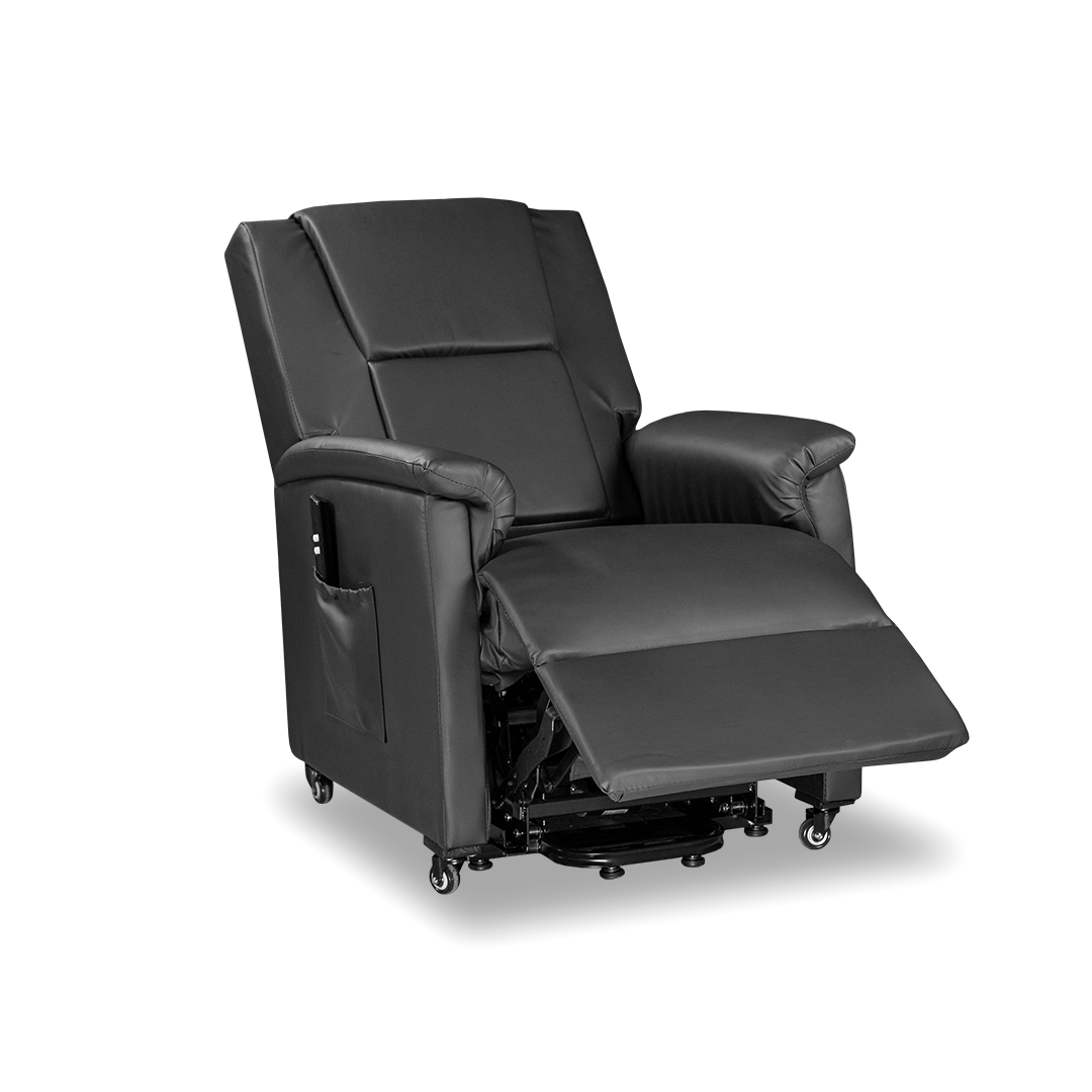 Relax 2M Sillón reclinable eléctrico de cuero sintético