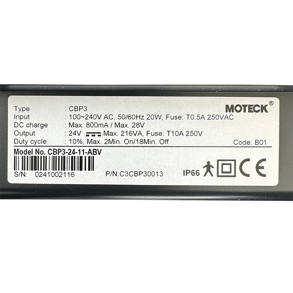 Caja de control con baterías para grúas Hercules