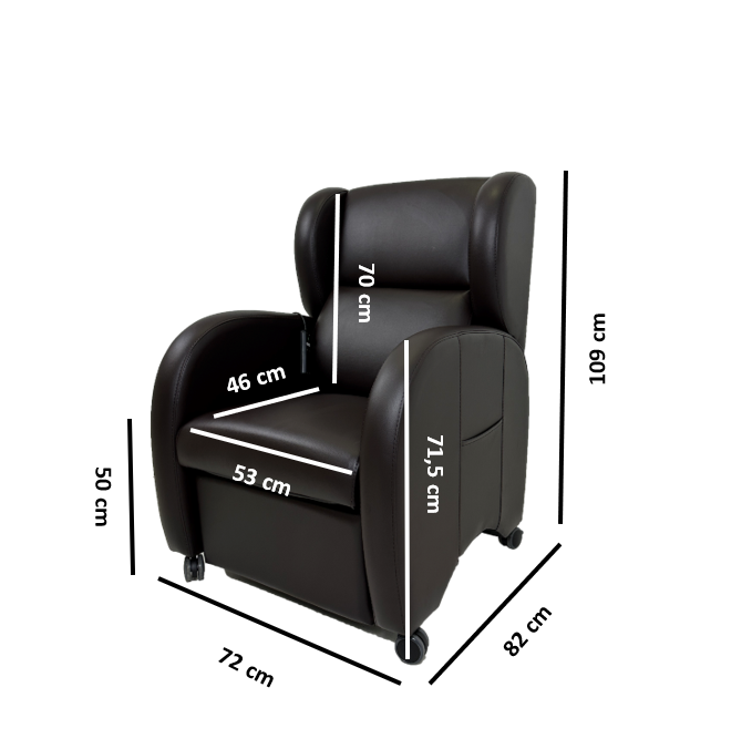Sillón reclinable manual