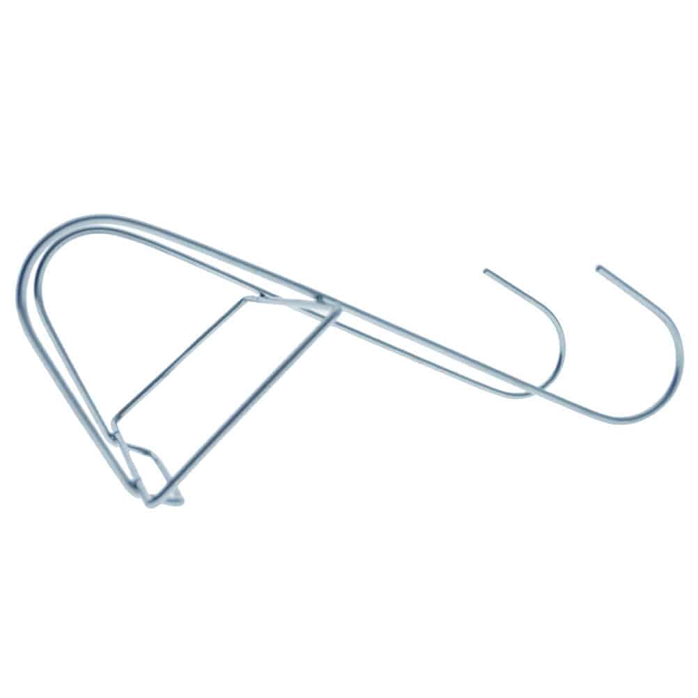 Soporte de acero inoxidable para urinario