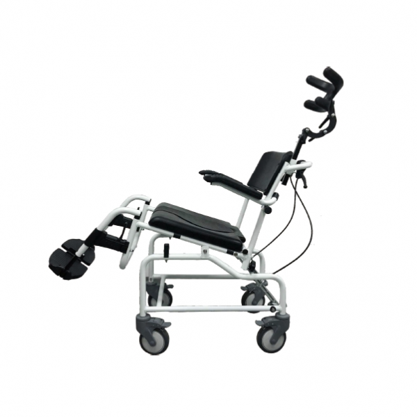 Silla de baño y WC reclinable con reposacabezas UN4004